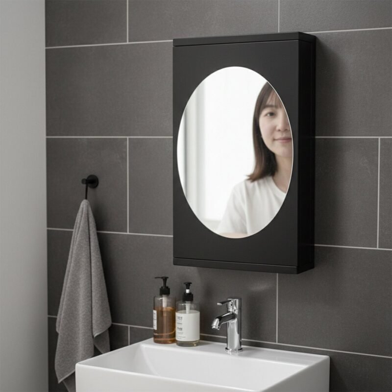 04_83fe67e6-f4c3-4e04-a0ee-d3443441e3b6.jpg Rotating Storage Cabinet with Mirror – Space-Saving Wall Organizer
