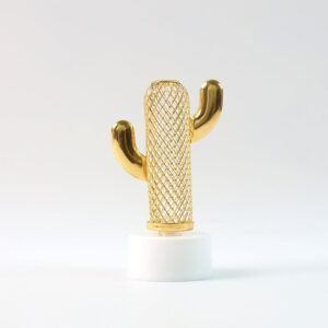 Cactus Shaped Flameless LED Candles – Safe Decorative Flickering Glow