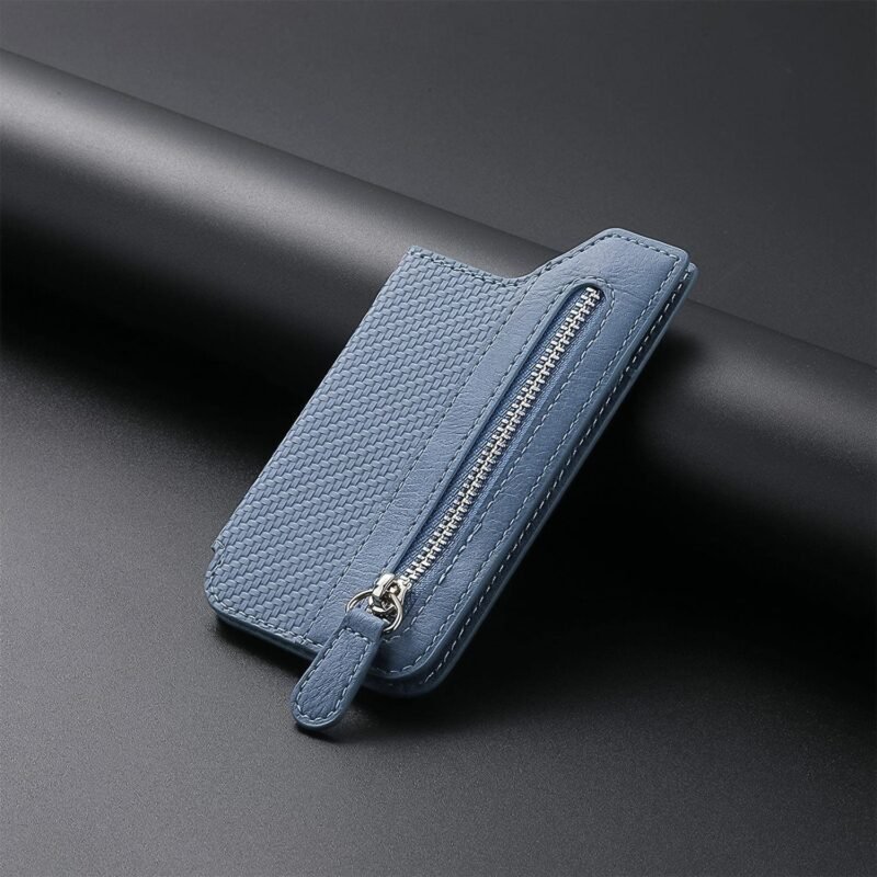 Adhesive Card Phone Holder � Zipper Pocket Wallet | Mobil�on