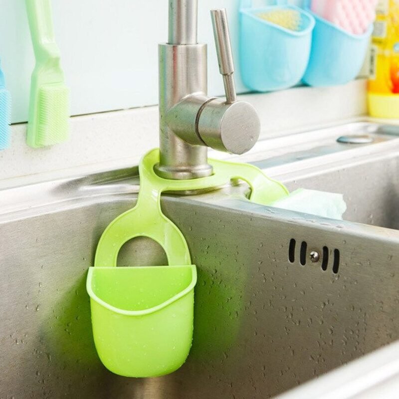 Double Layer Sink Storage Basket � Space-saving & Adjustable