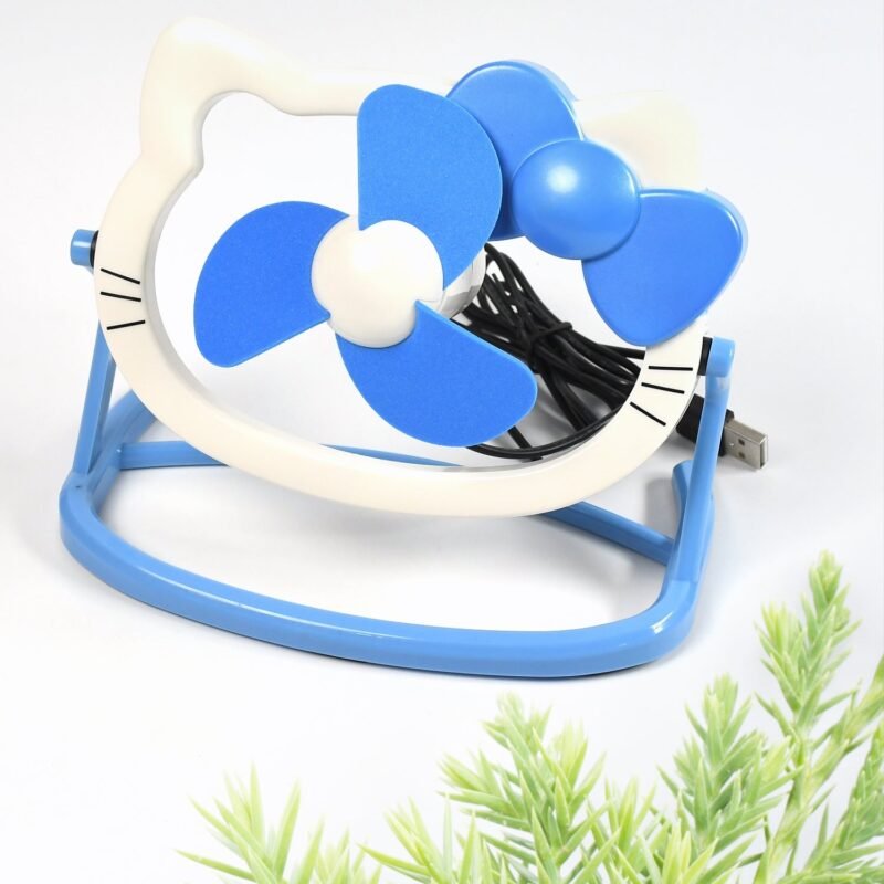USB Mini Fan – Quiet & Portable Desk Fan for Home & Office | VoltDesk