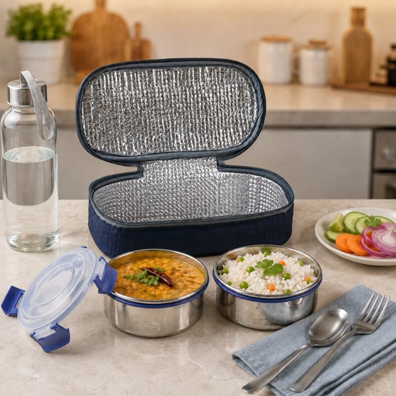 04_b894ce3f-d652-42ec-80ea-53e1b8c5e8b3.jpg Stainless Steel Lunch Box Set � Leakproof & Insulated for Daily Use