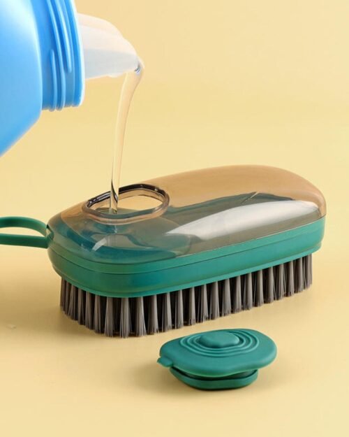 Hydraulic Liquid Dispensing Brush � Effortless Cleaning & Soap Control