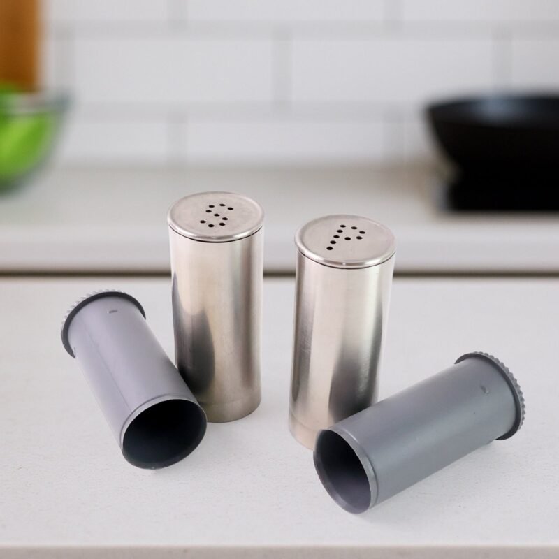 04_dac2e615-0c02-43fa-997b-142e72f9c35e.jpg Stainless Steel Salt and Pepper Shaker Set – Durable & Stylish 2 Pc