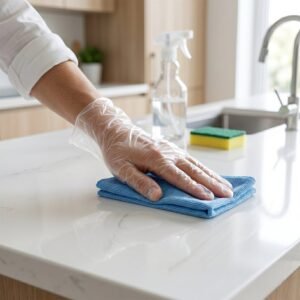 04_f1cc9414-1f9f-4dc5-b7b6-712826e46d6c.jpg Disposable Plastic Gloves � Hygienic & Comfortable for Household Use