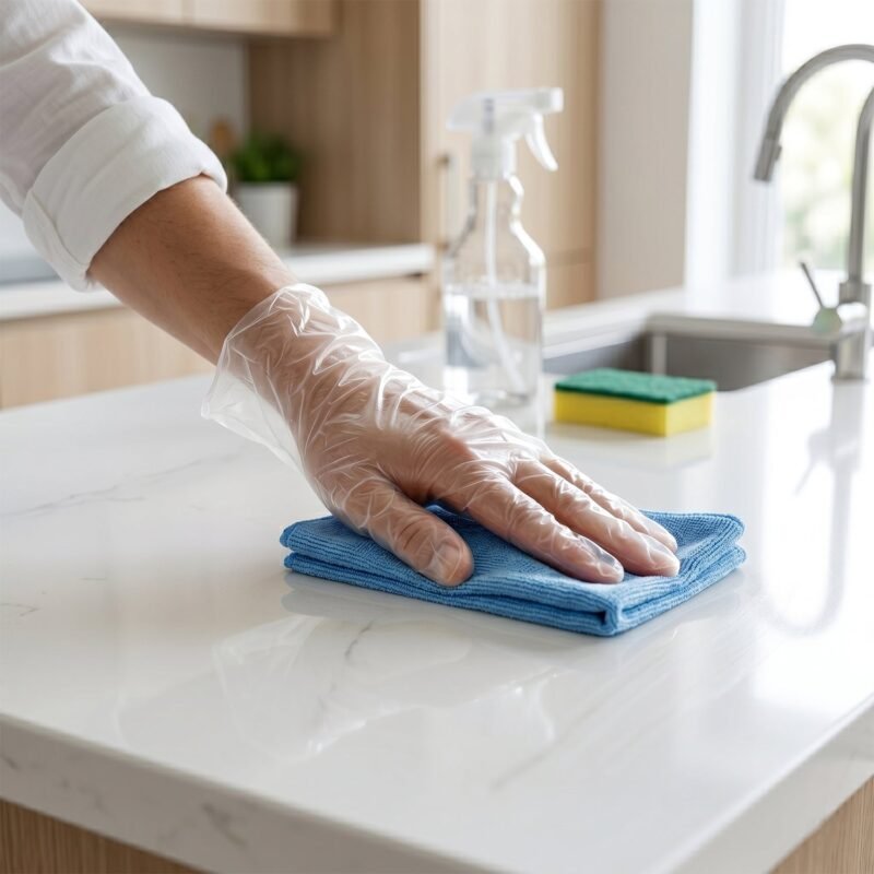 04_f1cc9414-1f9f-4dc5-b7b6-712826e46d6c.jpg Disposable Plastic Gloves � Hygienic & Comfortable for Household Use