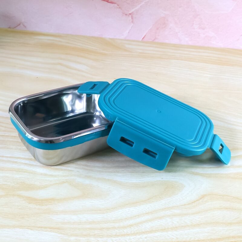 Stainless Steel Mini Food Container – 200ml Airtight Leak-Proof