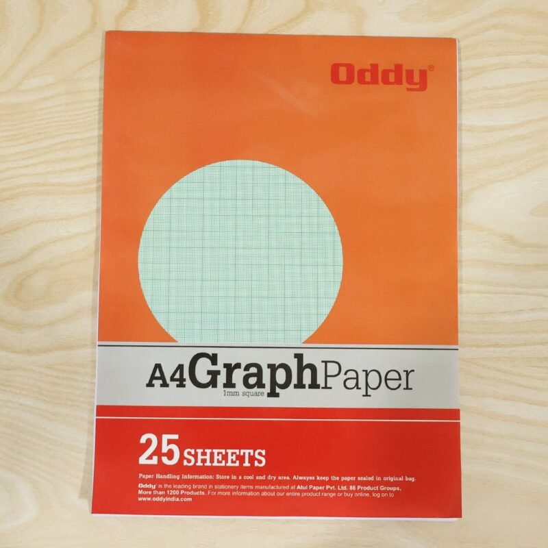 A4 Graph Paper Pad � Precise 1mm Square Grid for Technical & Academic Use