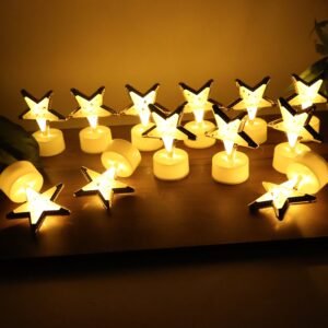 04_light3.jpg Star Shaped Flameless LED Candles – Safe & Elegant Décor Set