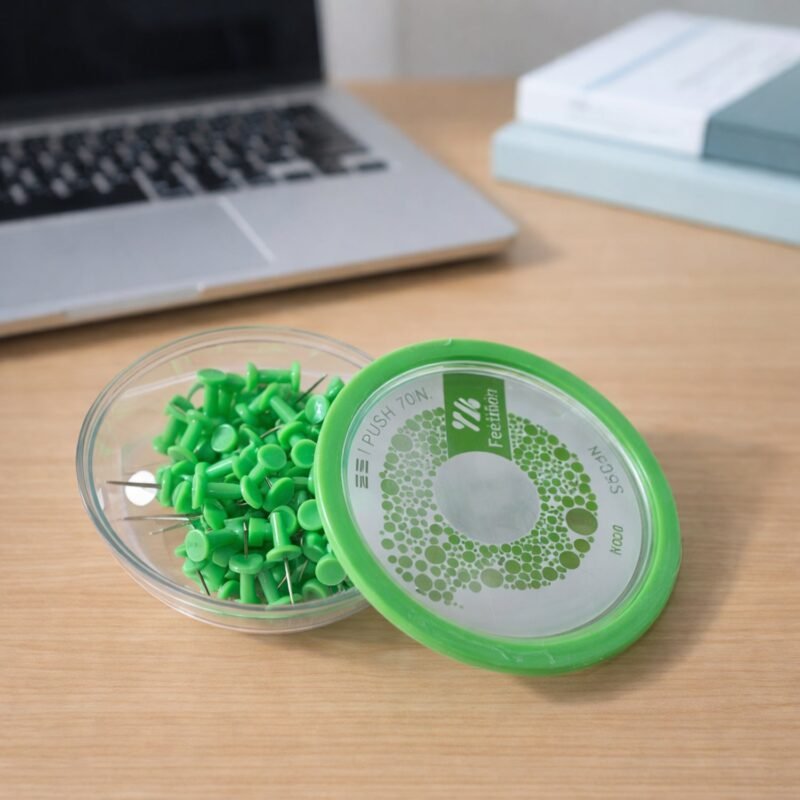 Heavy-Duty Plastic Push Pins � Reliable for Office & Home Use