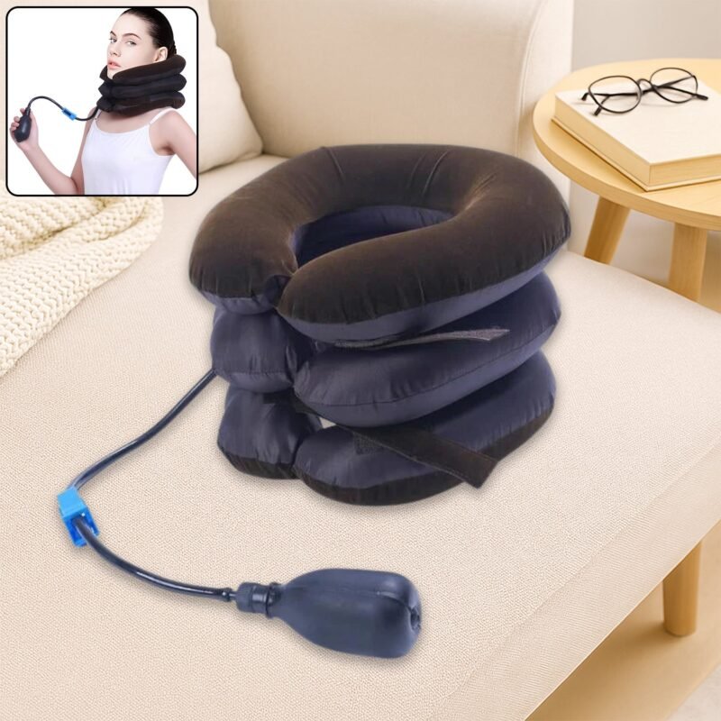 Neck Traction Pillow � Adjustable Support for Neck Pain Relief