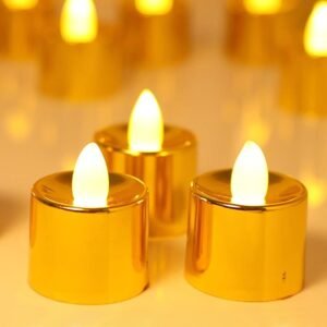 05_19224e94-633d-446c-bfda-ed4809b94394.jpg LED Diya Candles – Flameless Tea Light Set (6 Pcs) | Indo Glow