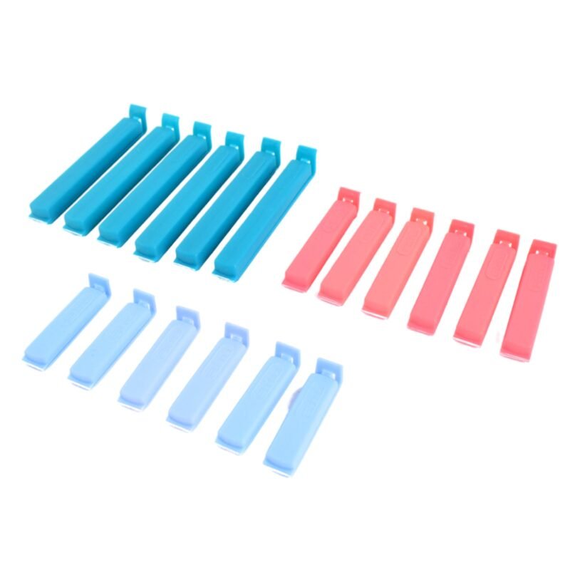 Pouch Sealer Clips – 18-Piece Airtight Food Storage Set