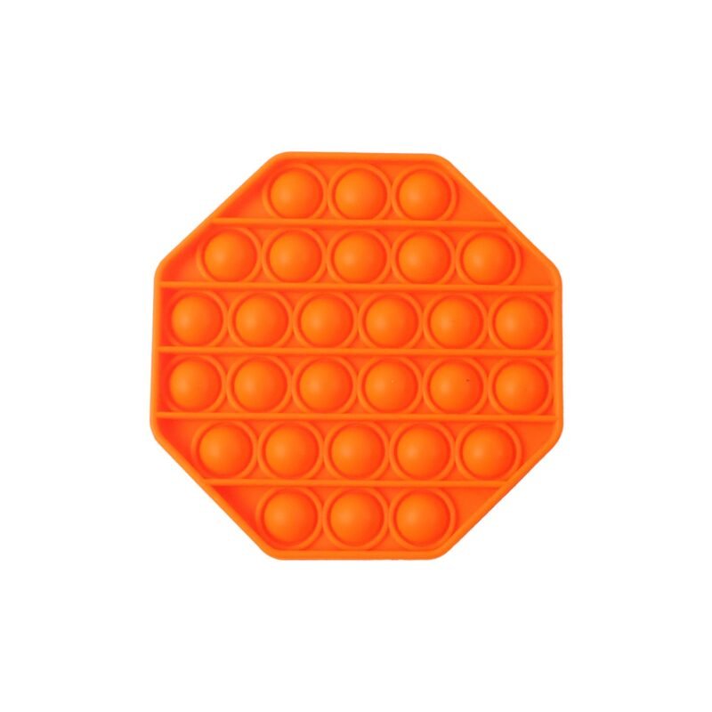 Hexagon Silicone Pop It Fidget Toy � Stress Relief & Focus