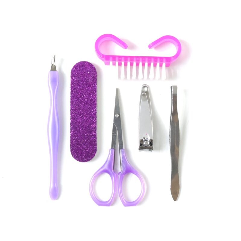 6 In 1 Nail Care Kit – Complete Grooming & Travel Set