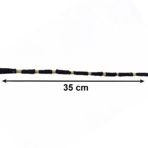 05_567f7080-7219-4bab-8114-b2064d04af52.jpg Rakhi � Handmade Black Thread with Gold Beads for Raksha Bandhan