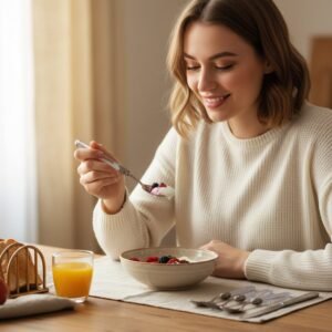 Stainless Steel Dessert Spoon – Elegant Multipurpose Cutlery for Home & Dining