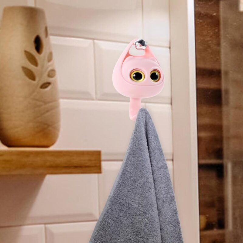 05_65edff76-a636-46e6-b4ea-668f840a100d.jpg Adhesive Coat Hook – Cute Wink Cat Design, No Drill | Indo Glow
