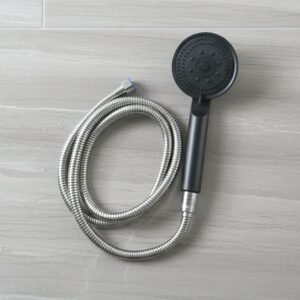 Handheld Shower Head – Flexible Stainless Steel Hose for Easy Use