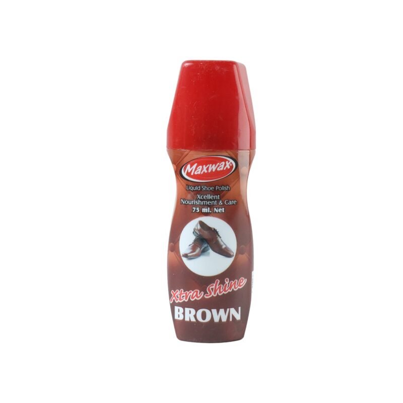 Brown Liquid Shoe Polish � Easy Application & Instant Shine