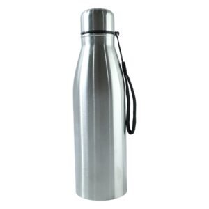 Stainless Steel Water Bottle 1000 ML – Leakproof with Carry Strap