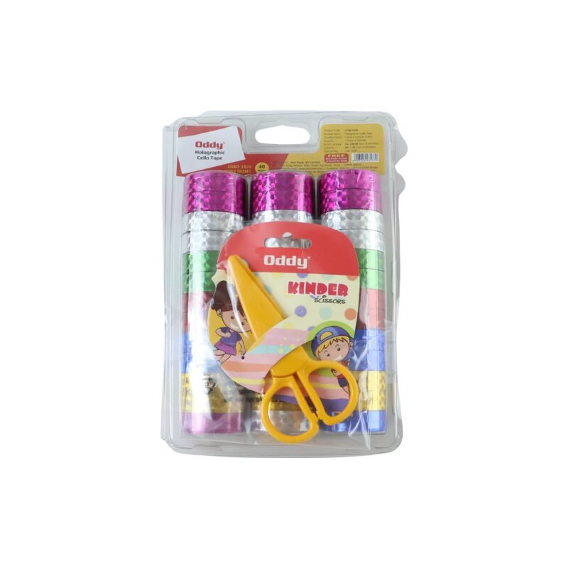 Holographic Decorative Tape Set � Vibrant 39-Roll Creative Kit
