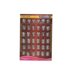 Stainless Steel Wall Hooks – 36 Pc Self-Adhesive | Indo Glow