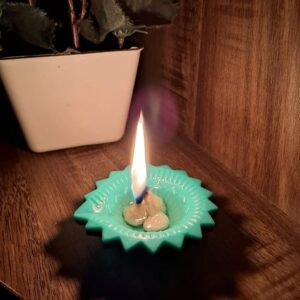 Silicone Diwali Diya – Colourful Reusable Set (12 Pcs) | Giftoiza