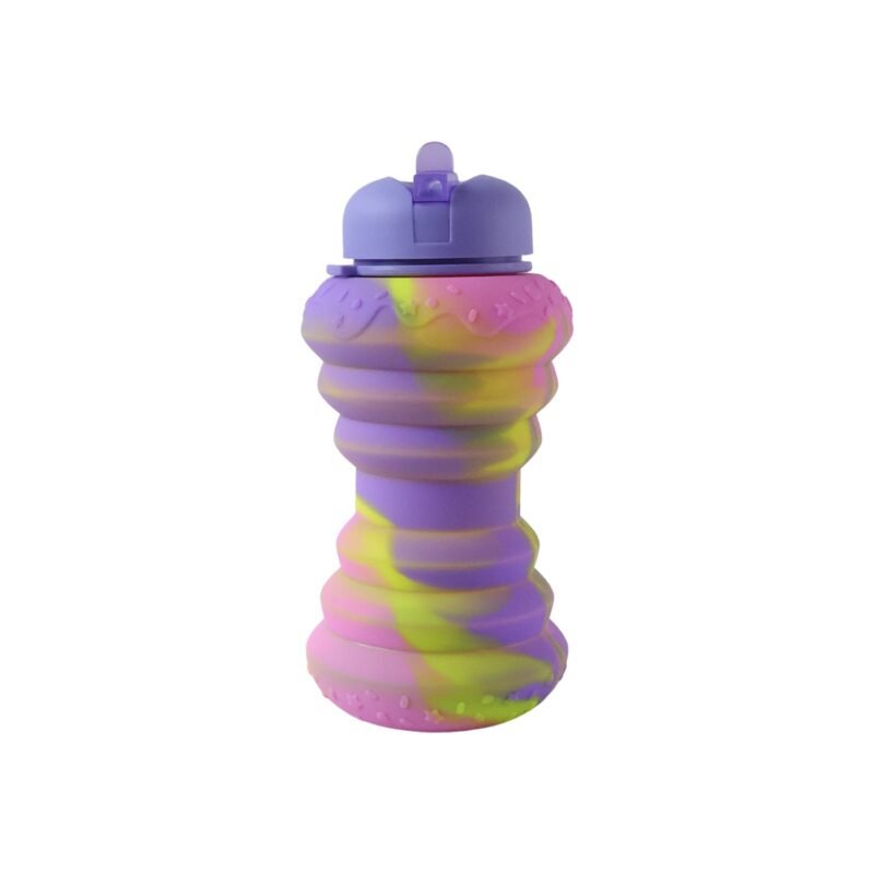Foldable Silicone Sports Water Bottle � Compact & Leak-proof Design
