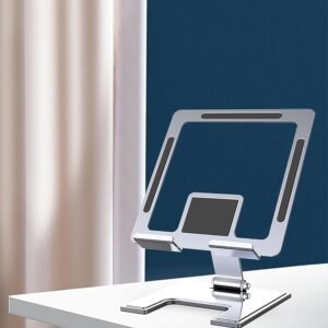 05_c6332760-cd8a-4c11-bfa1-241869e990c8.jpg Adjustable Phone Stand � Aluminium Alloy, Foldable | Wiregenix