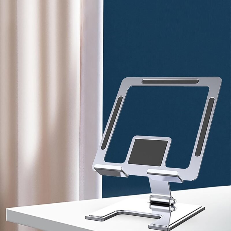 05_c6332760-cd8a-4c11-bfa1-241869e990c8.jpg Adjustable Phone Stand � Aluminium Alloy, Foldable | Wiregenix