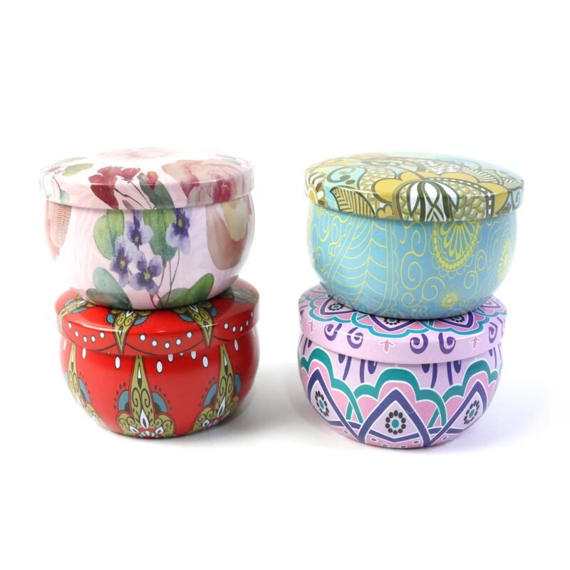 05_candle_b21ecfba-7065-41ca-8d6b-3d5d0b9d4197.jpg Mandala Printed Metal Candle Container – Reusable 4 Piece Set