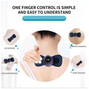 Portable Neck Massager � USB Rechargeable EMS | Velvet Wellness