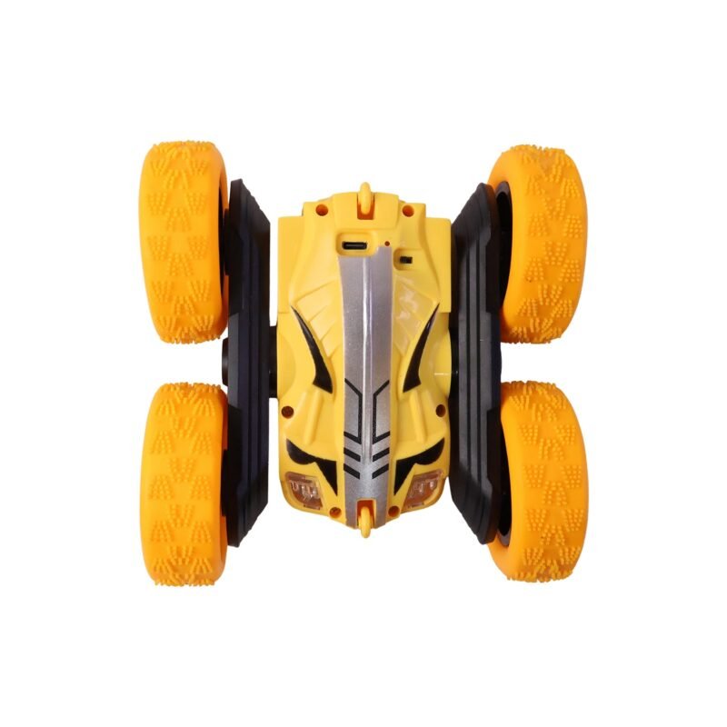 Remote Control Double Flip Stunt Car � High-Speed Fun with Lights