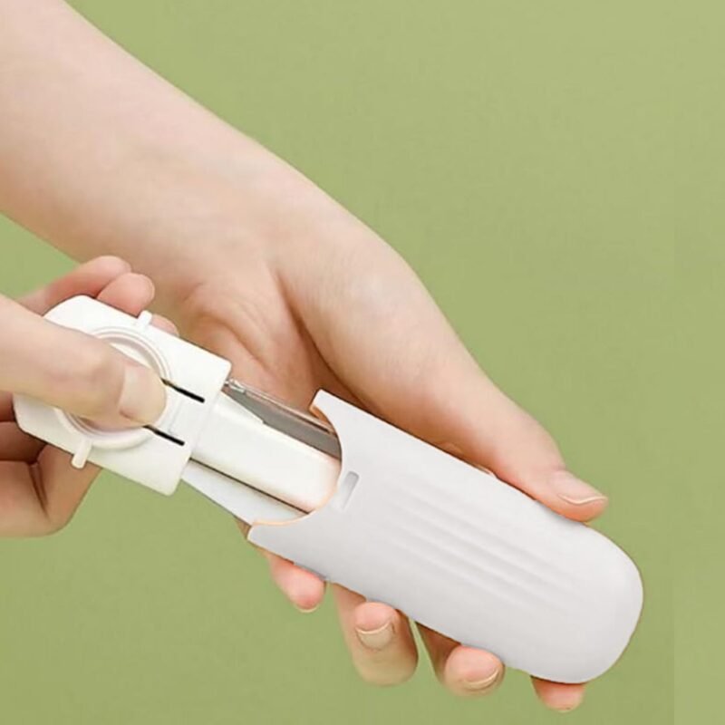 2-in-1 Knife Peeler – Stainless Steel & Portable | Quickslice