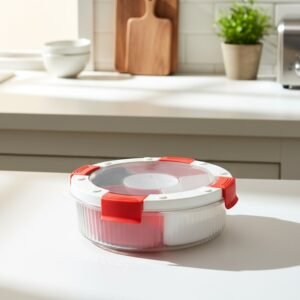 05_f963542d-dd9c-410c-ba46-f04d0414f9a5.jpg Plastic 5-compartment Spice Storage Box – Easy Kitchen Organization