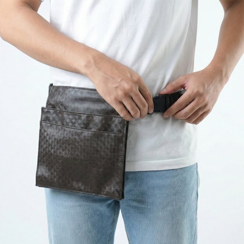 Quilted Crossbody Sling Bag – Stylish Adjustable Strap for Men & Women