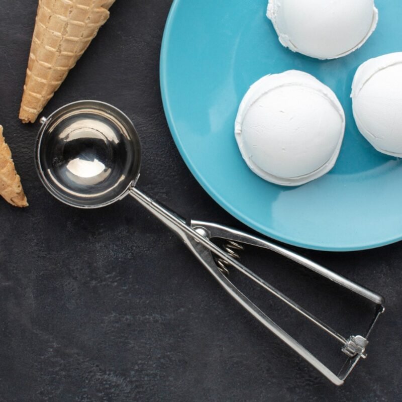 05_scoop.jpg Ice Cream Scoop – Stainless Steel Trigger Release, 70 ML Capacity