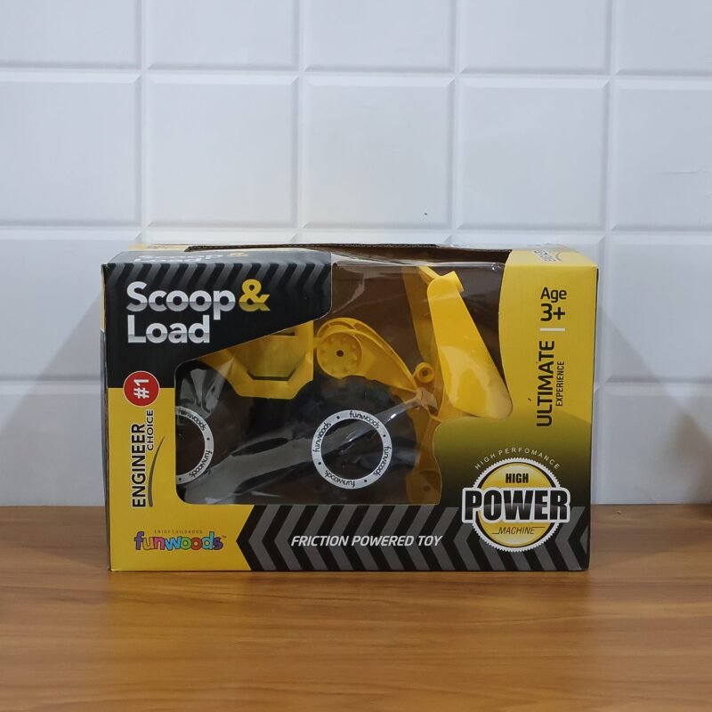 Friction-Powered Construction Toy � Durable & Battery-Free Play Vehicle