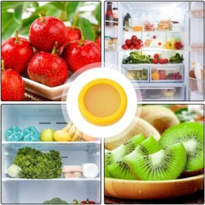 06_3ef90164-5756-4fe3-93bf-af0bf90d2f13.jpg Produce Saver Container – Yellow Food Storage | Tidy Table