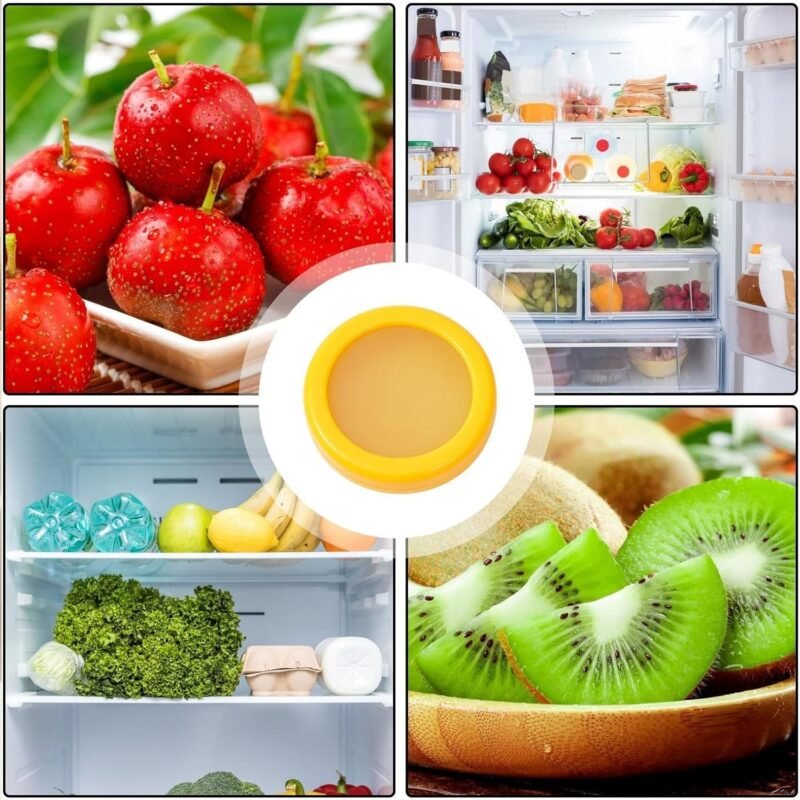 06_3ef90164-5756-4fe3-93bf-af0bf90d2f13.jpg Produce Saver Container – Yellow Food Storage | Tidy Table