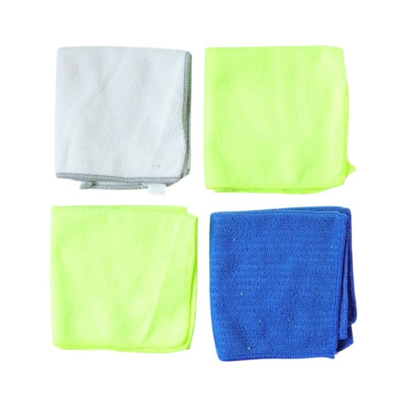 Microfiber Cleaning Cloths – Soft, Absorbent & Reusable for Streak-Free Surfaces