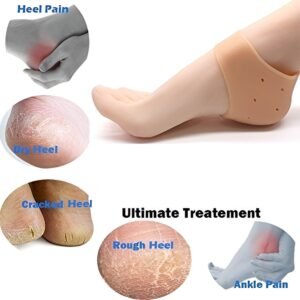 Kid Silicone Heel Protectors � Soft Gel Cushions for Heel Care