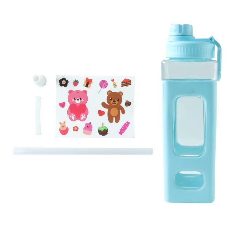 900ml Leakproof Plastic Water Bottle – Large Capacity Flip Lid