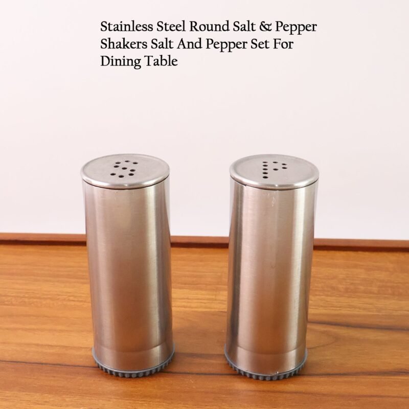 06_98965dc9-f106-4f36-a2ef-edca9f27ec4f.jpg Stainless Steel Salt and Pepper Shaker Set – Durable & Stylish 2 Pc