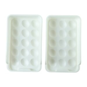Egg Storage Tray – Space-Saving and Durable Refrigerator Organizer