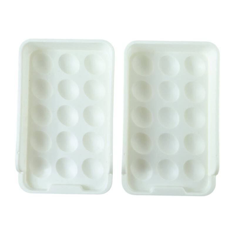 Egg Storage Tray – Space-Saving and Durable Refrigerator Organizer