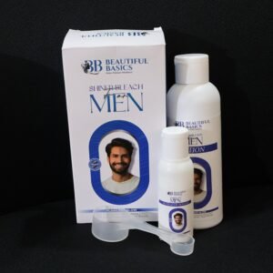 Men's Skin Bleach – Brightening Lotion & Activator Powder Set (200 gm)