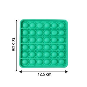 Stress Relief Silicone Pop It Fidget Toy � Durable & Portable