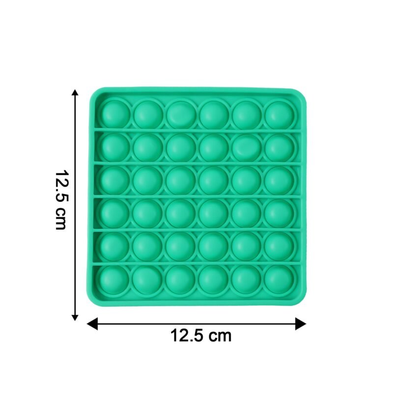 Stress Relief Silicone Pop It Fidget Toy � Durable & Portable